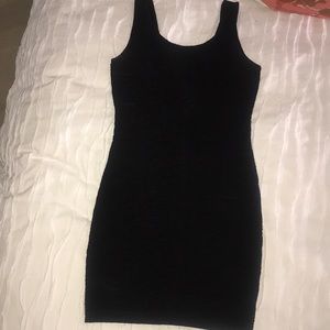 Forever 21 black spandex dress